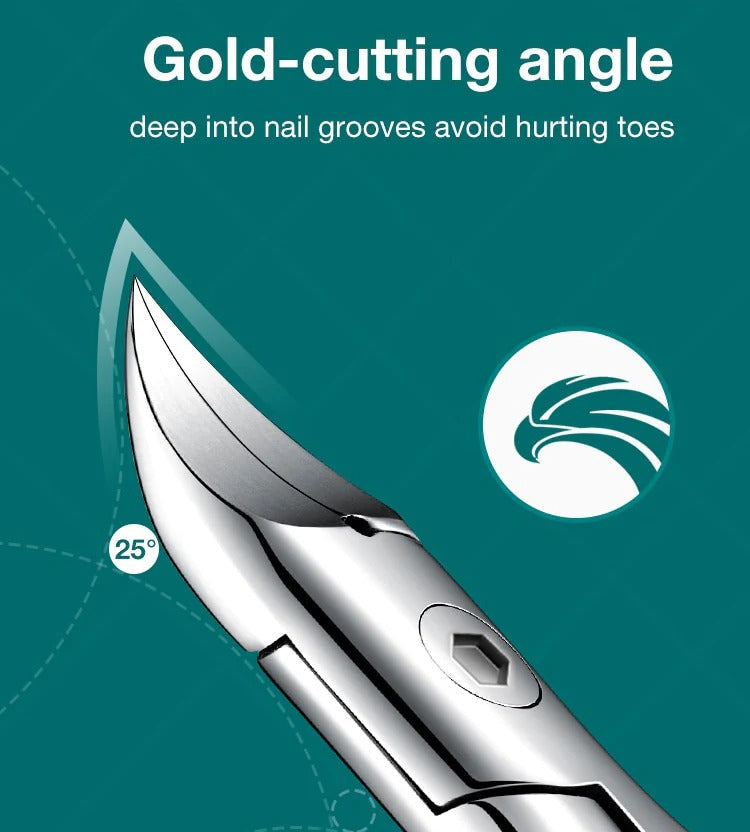 Easy-Use Toenail Clippers for Seniors - Perfect for Thick & Ingrown Nails