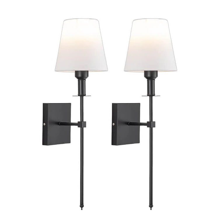 Rechargeable Wireless Wall Light Set (2 Pack) - Battery-Powered Indoor & Outdoor Lighting for Home, Patio, and Garden