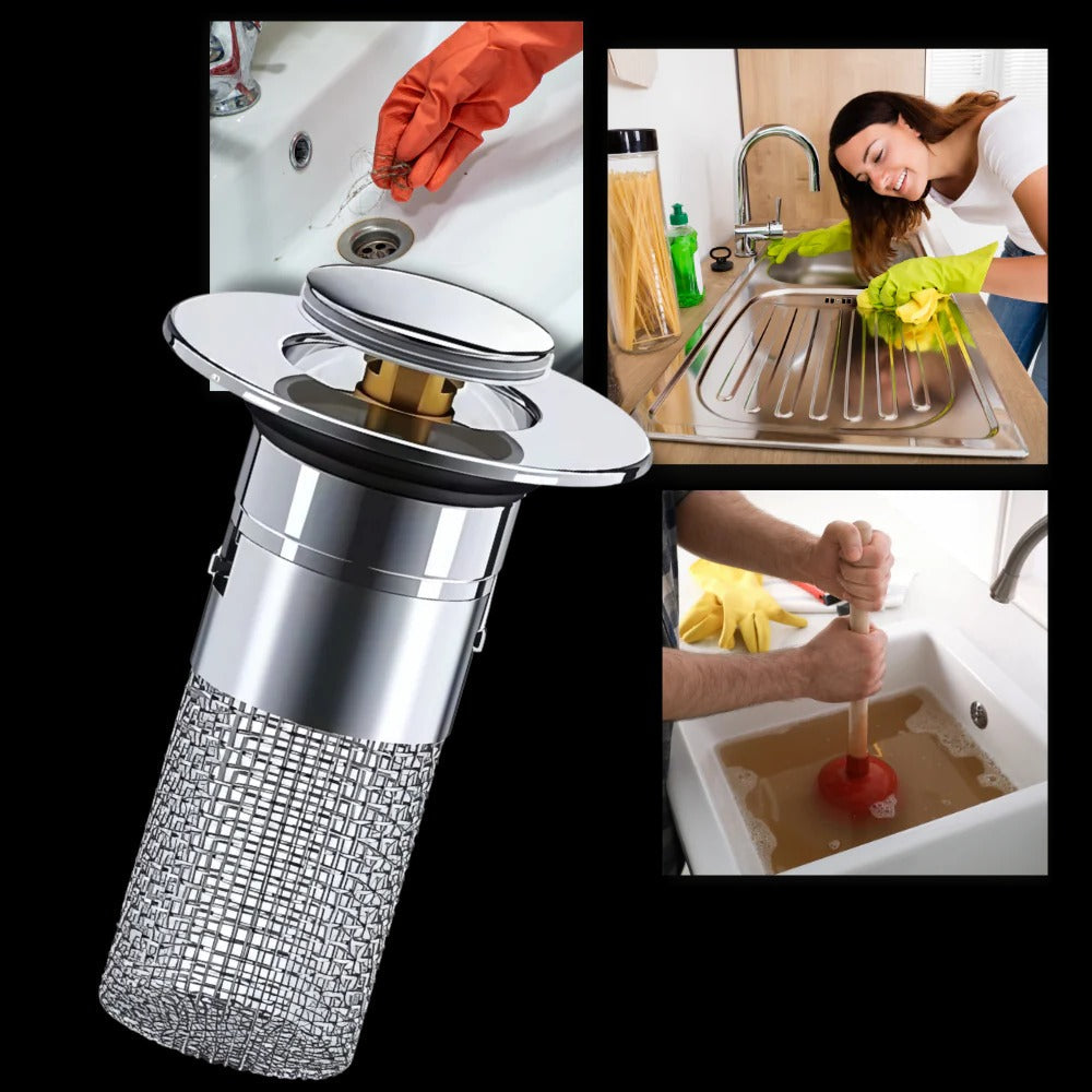 Odor Isolation Pop Up Sink Stopper