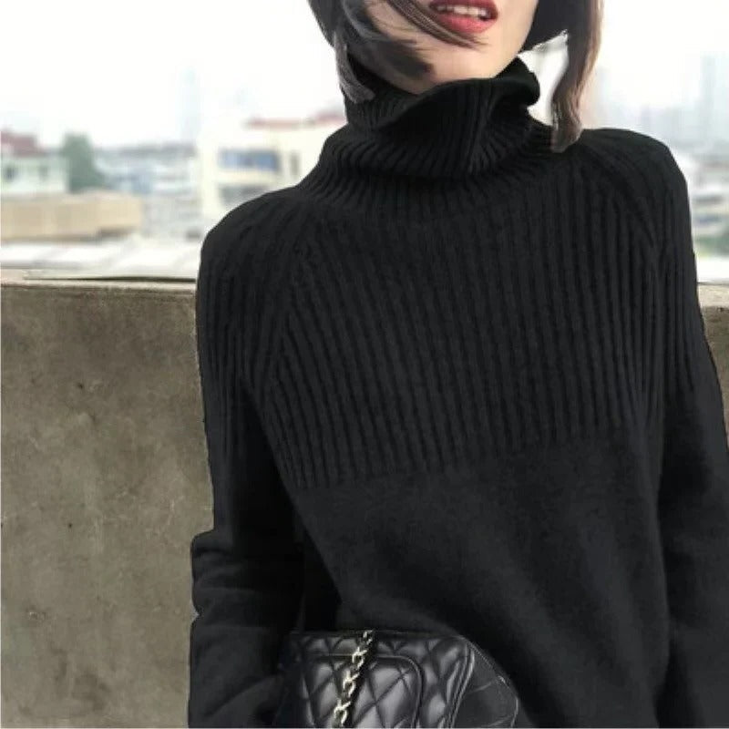 Women's Cashmere Sweater Turtleneck