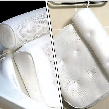 Relaxing Bath Cushion Headrest Back Pillow for Bathtub