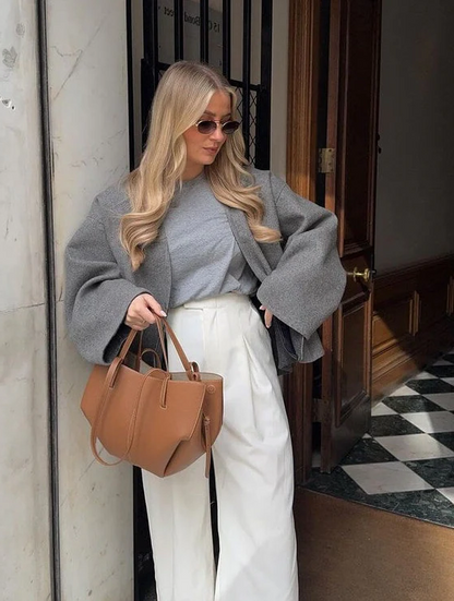 Vintage women's tote bag | Spacious shoulder bag