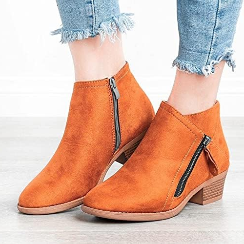 Orthopaedic leather boots for women