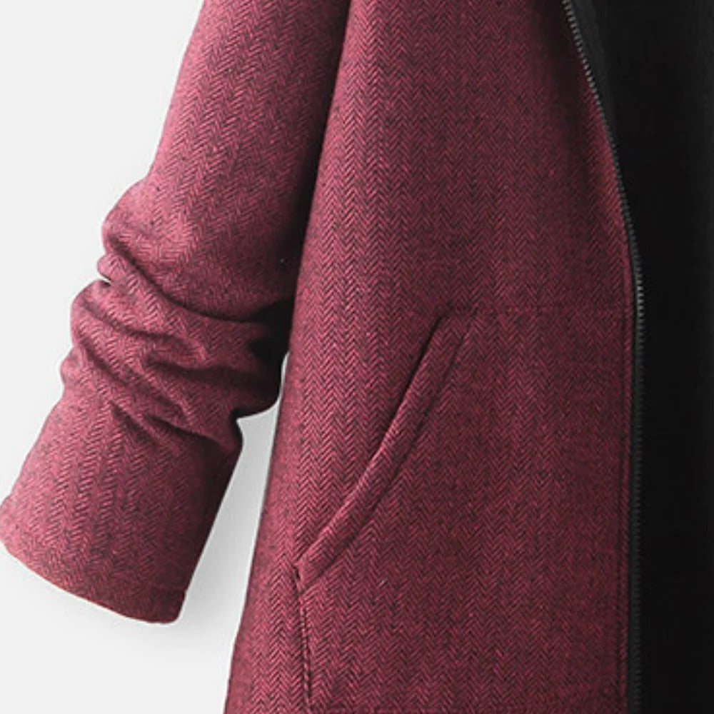 Women's Casual Warm Hooded Jacket