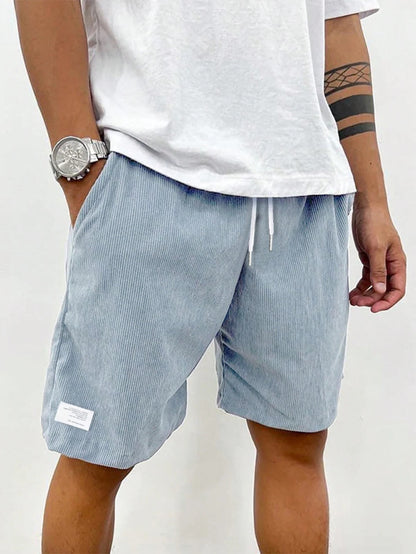Men's Corduroy Leisure Shorts