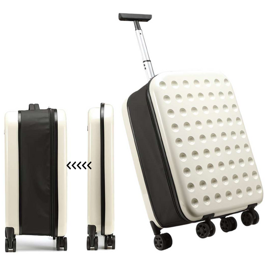 360° Foldable Travel Suitcases with Wheels