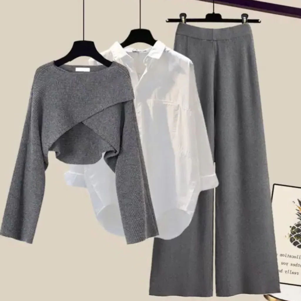 3 Piece - Comfortable Chic Dress Set