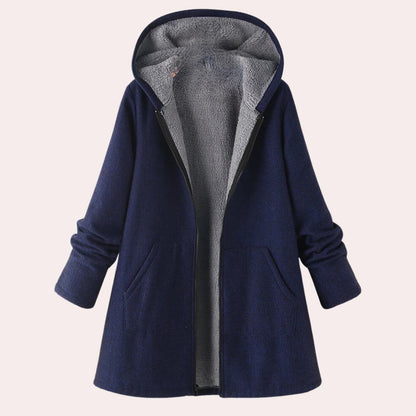 Women's Casual Warm Hooded Jacket