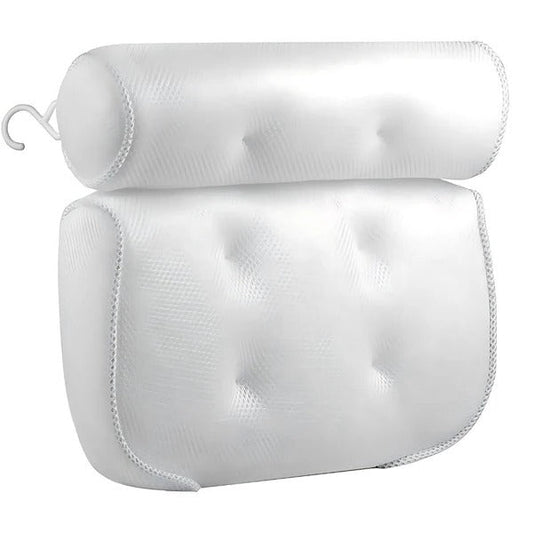 Relaxing Bath Cushion Headrest Back Pillow for Bathtub