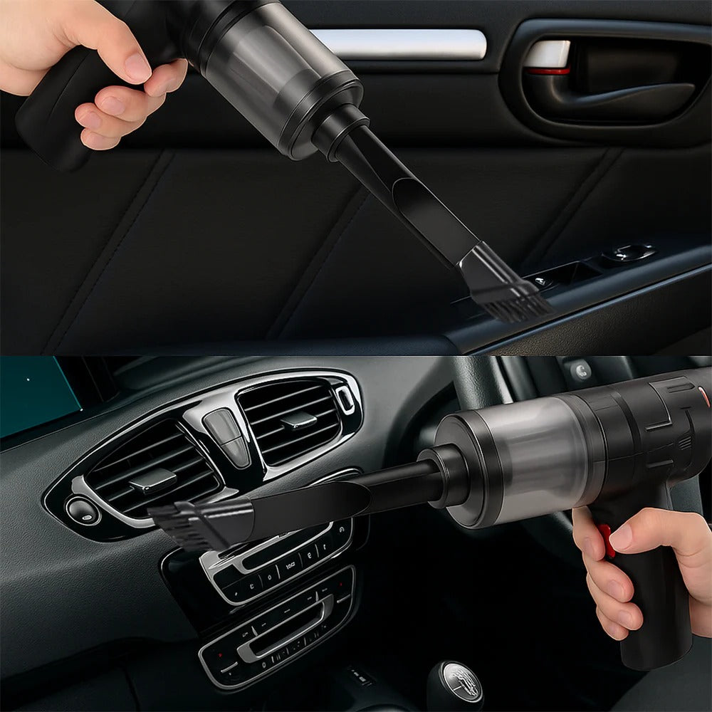 Cordless Car Vacuum Cleaner – 95000Pa Suction, Lightweight & Powerful Handheld
