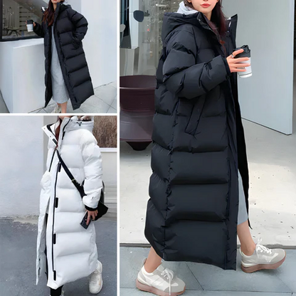 Fashionable and windproof long jacket