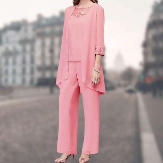 The Chic And Comfortable Three-Piece Ensemble