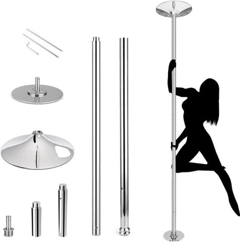 Portable Home Fitness Spinning Dance Pole 45mm