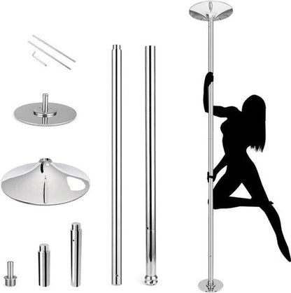 Portable Home Fitness Spinning Dance Pole 45mm