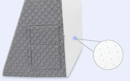 Triangle Memory Foam Wedge Pillow for Sleeping