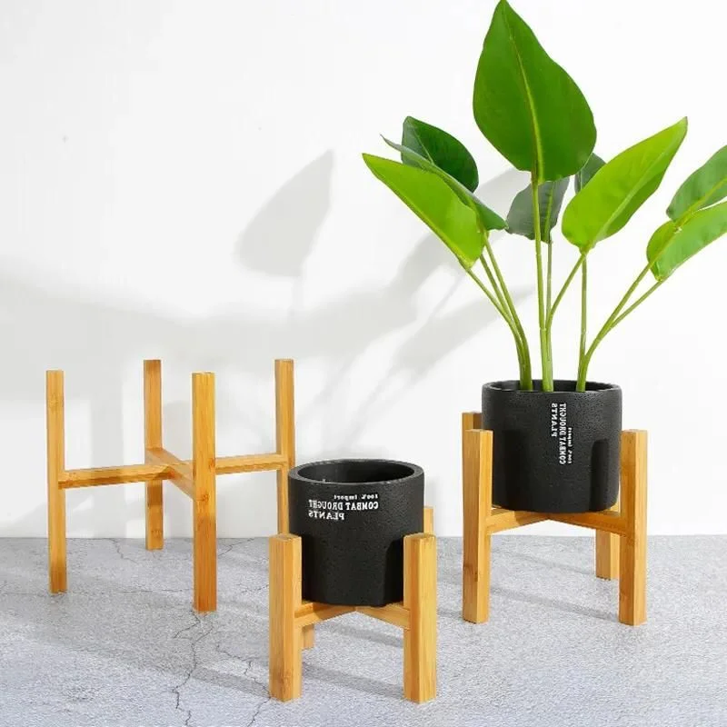 Wooden Plant Pot Trays