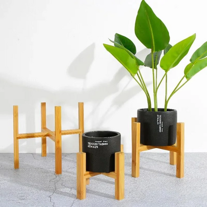 Wooden Plant Pot Trays