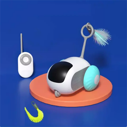 Smart Pet Sports Car Toy - Remote Control Interactive Cat Toy USB Charging