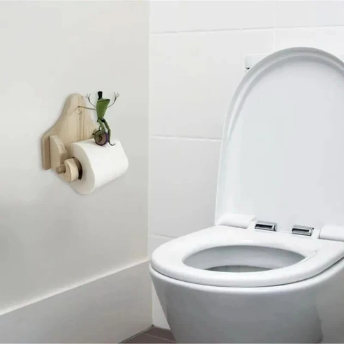 Frog Rider | Toilet Paper Holder
