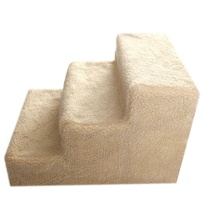 3 Step Portable Dog Stairs For Tall Bed