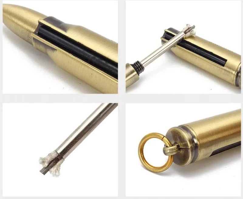 Weatherproof Metal Match - Reusable Fire Starter for Camping & Survival