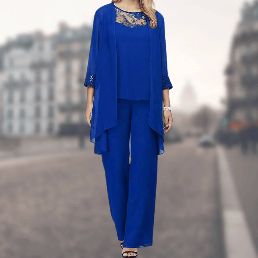 The Chic And Comfortable Three-Piece Ensemble