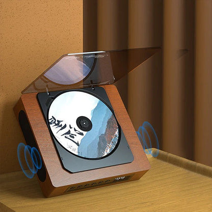 Bluetooth Retro CD Player with Type C Port