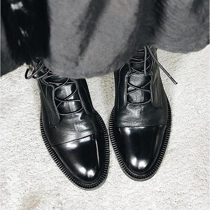 Vintage Heeled Ankle Boots For Women