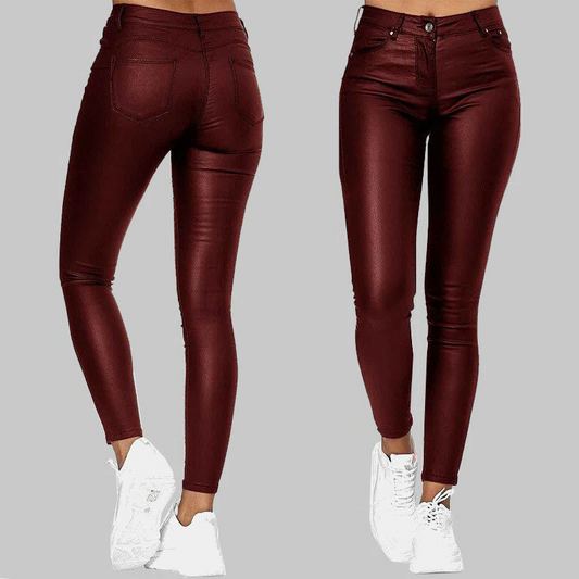 Skinny Leather Pants