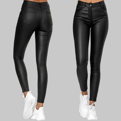 Skinny Leather Pants