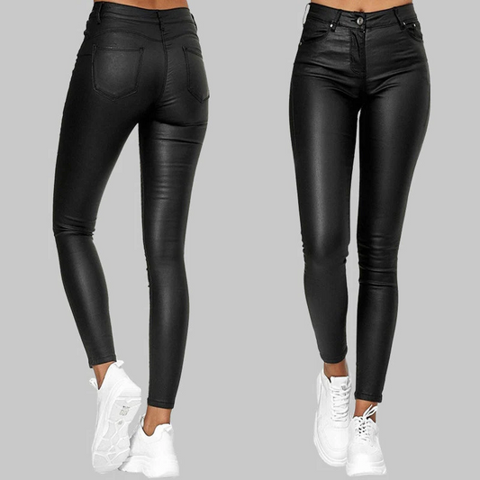 Skinny Leather Pants