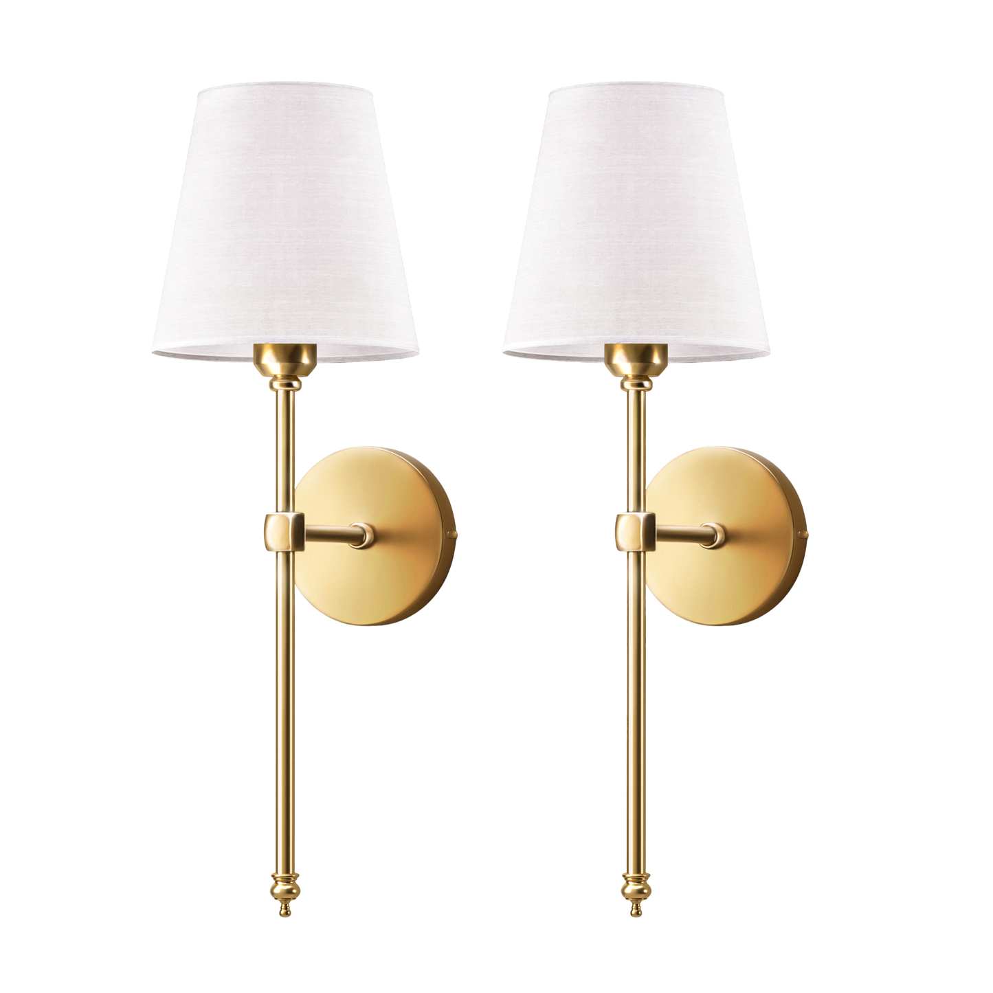 Elegant Wireless Wall Sconces