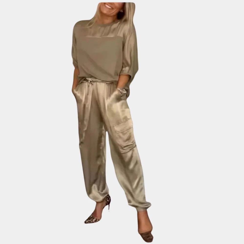 Stylish Two-Piece Ladies Set