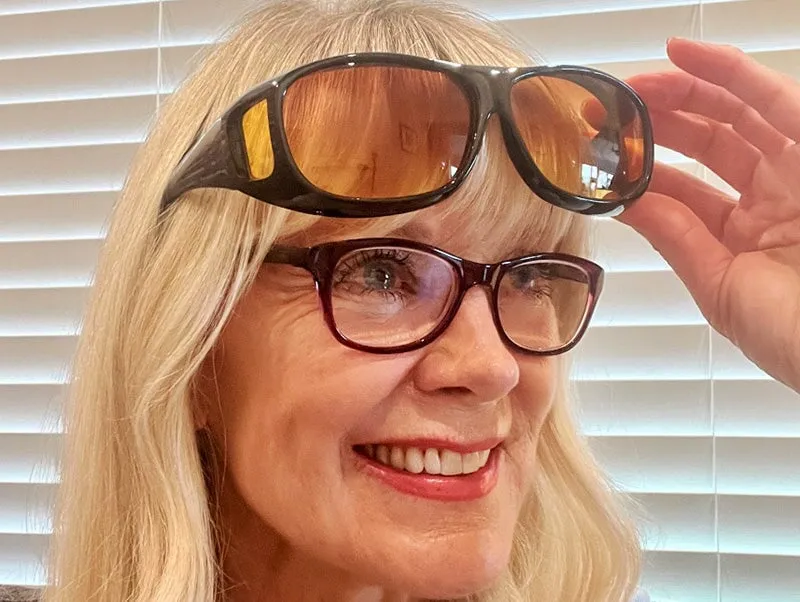 Headlight Drive Glasses with Anti-Glare Technology Drive Safely at Night