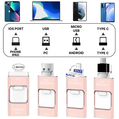USB Flash Drive for iPhone and Android