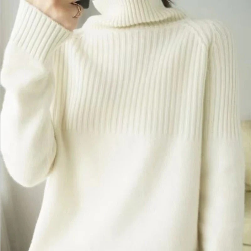 Women's Cashmere Sweater Turtleneck