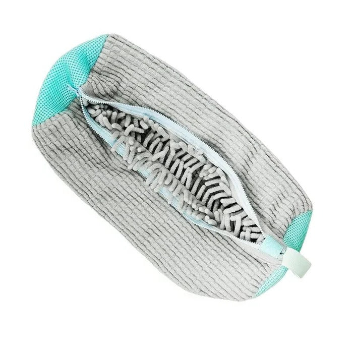 Reusable Shoe Laundry Cleaning Bag - Zippered Wash Bag for Washing Machines, Perfect Sneaker & Tennis Shoe Cleaner Kit for Dirt-Free Shine