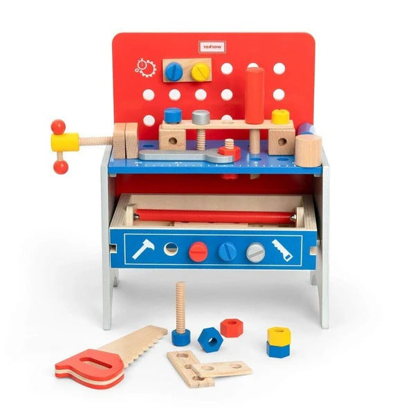 Exclusive Kids Pretend Play Realistic Work Tool Bench Toy