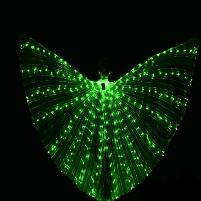 LED Fluorescent Butterfly Wings