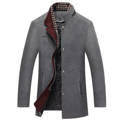 High-Quality Men's Coat Made Of Wool