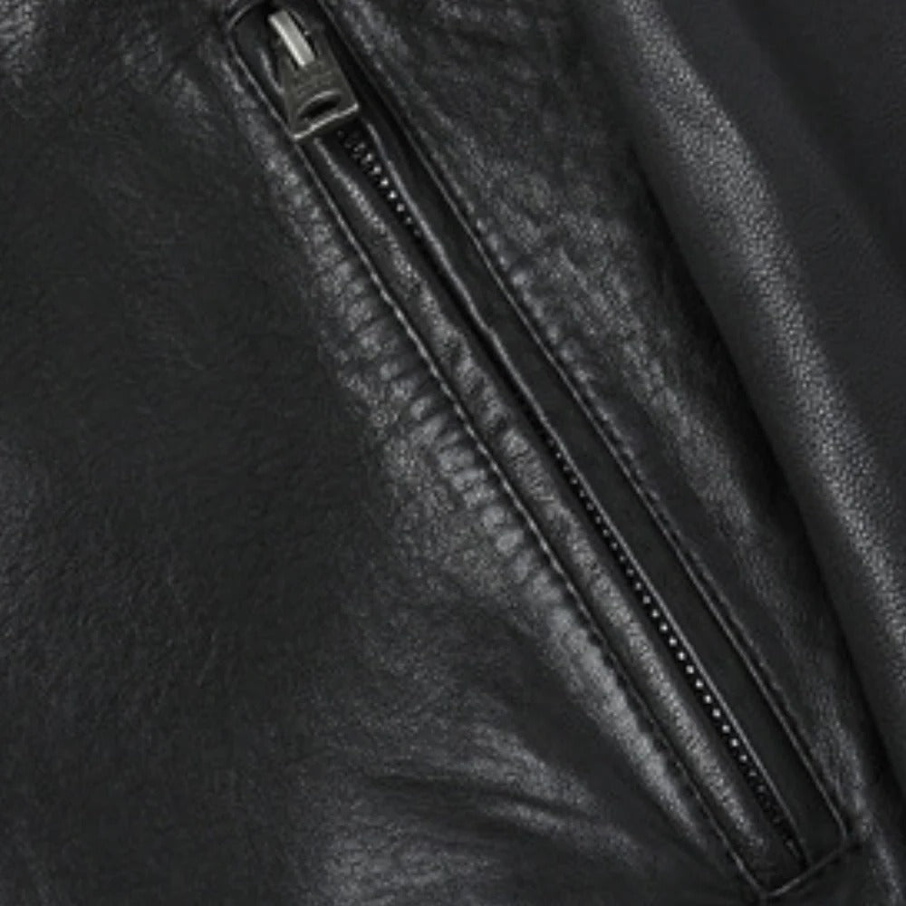 Men's leather jacket