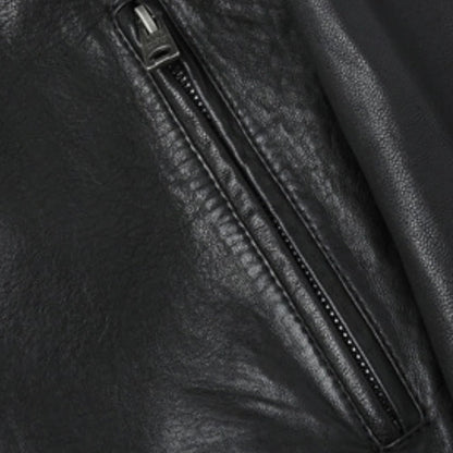 Men's leather jacket
