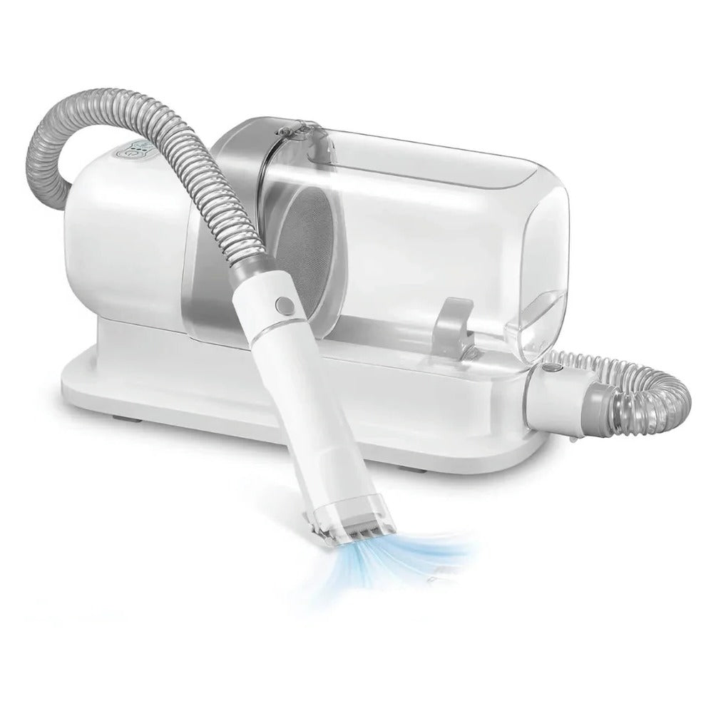 Low-Noise Dog Grooming Vacuum with Full Pet Hair Clippers & Brush Kit | Large 2.3L Capacity