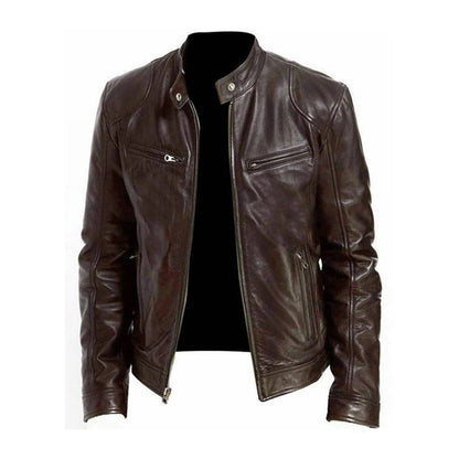 Men's leather jacket
