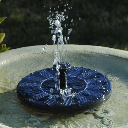 Solar Water Fountain for Garden -Eco-Friendly Outdoor Solar-Powered Fountain, Gift for Garden Lovers, Garden Fountain