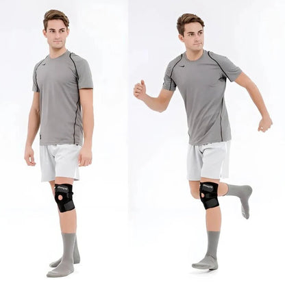 Knee Support with Adjustable Compression | for Pain Relief - Injury Recovery - Arthritis and Sports Stability