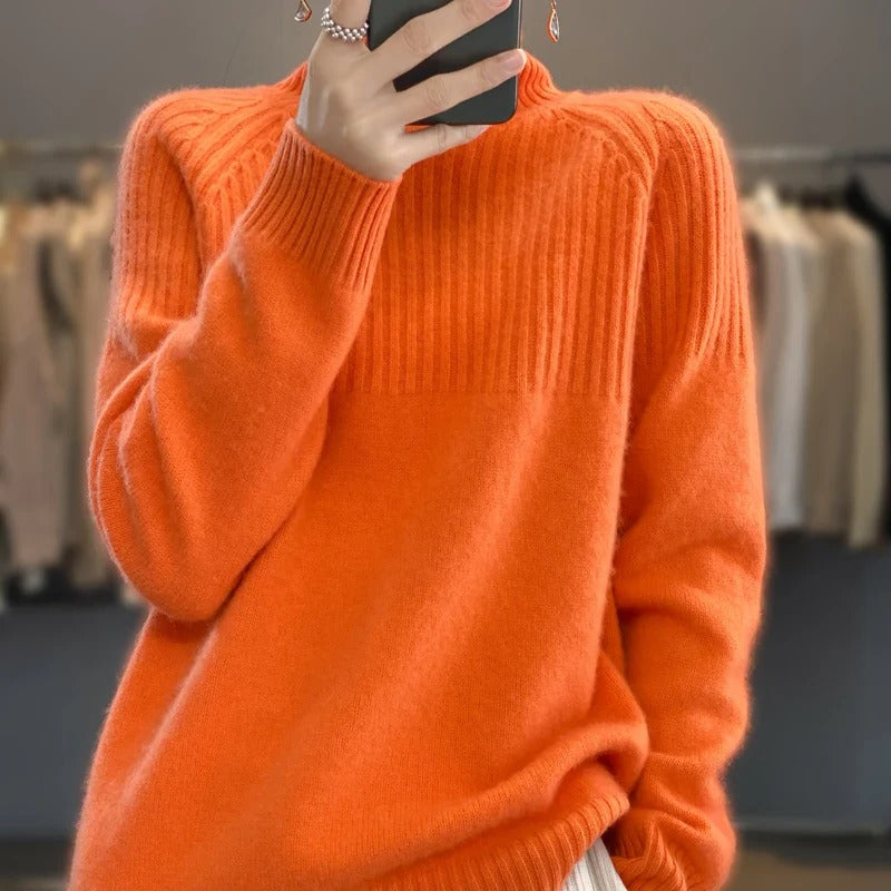 Women's Cashmere Sweater Turtleneck