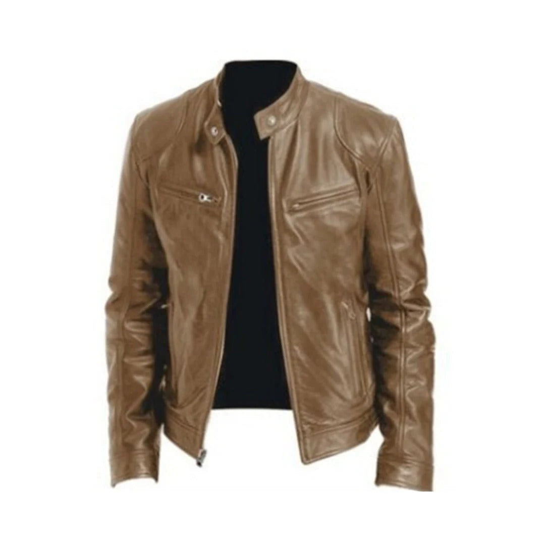 Men's leather jacket