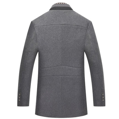 High-Quality Men's Coat Made Of Wool