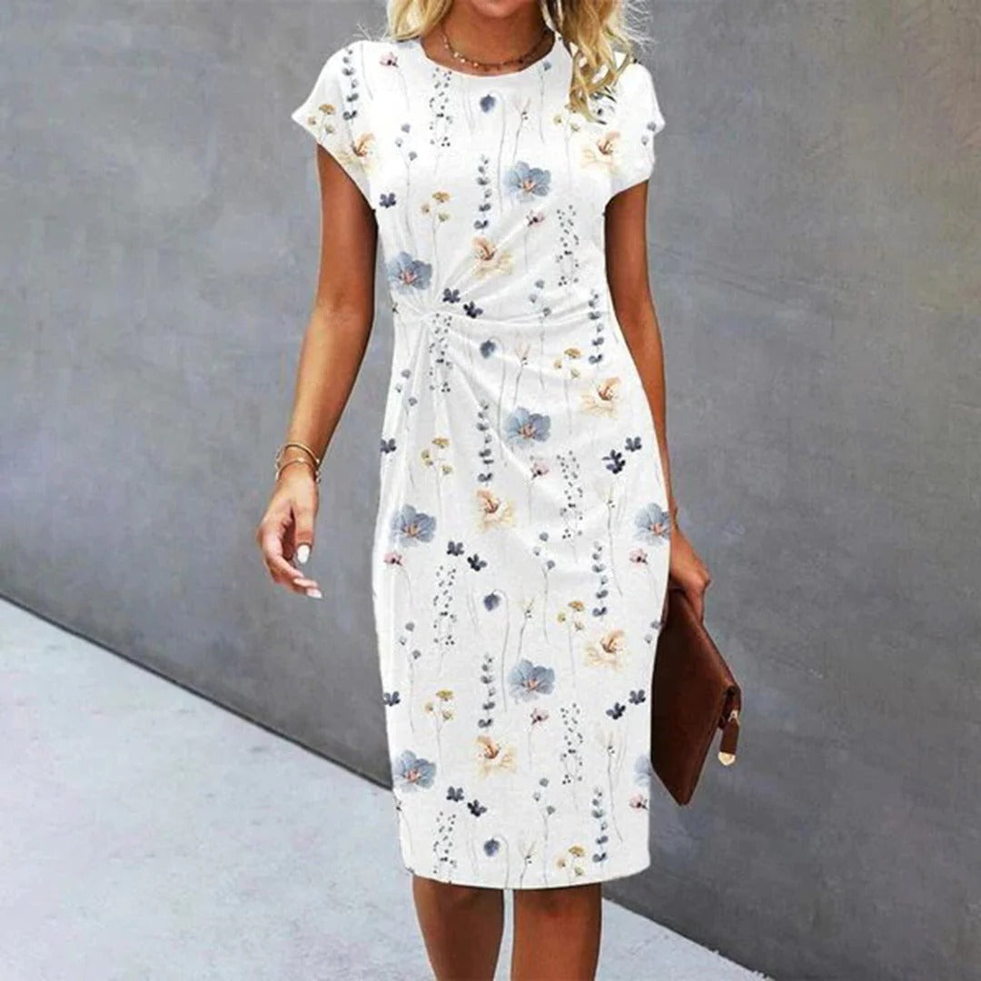 Elegant Short Sleeve Dress